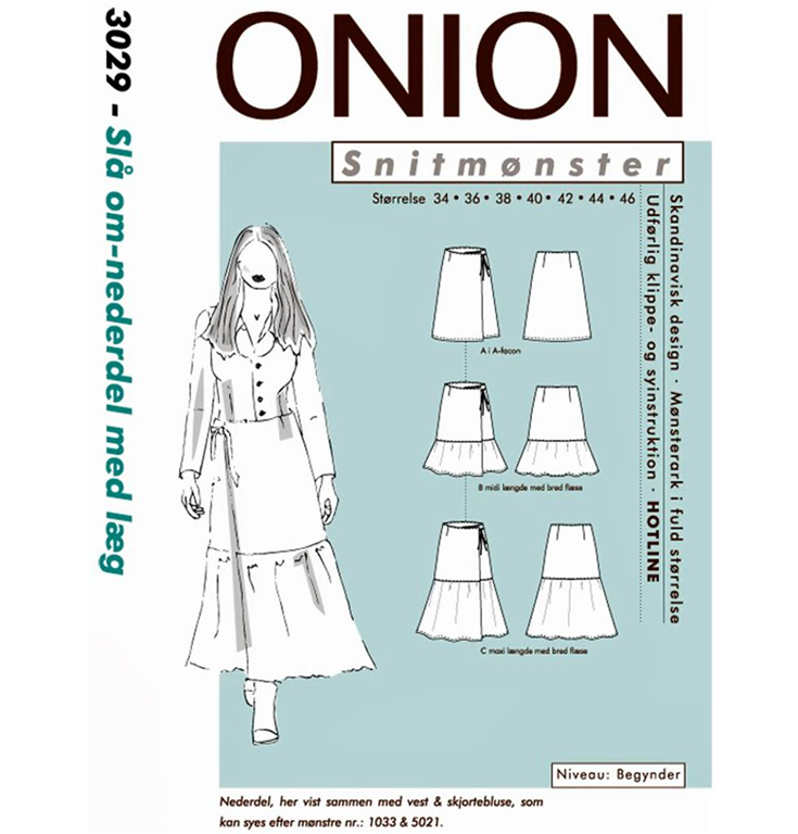 Onion snitmønster nr. 3029 -