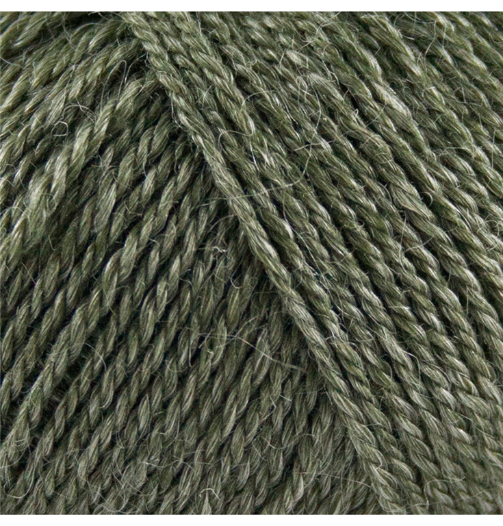 No.3 Organic Wool Nettles farve 1124 - Stofgiganten